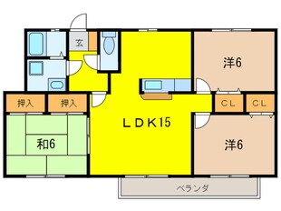 パティオの物件間取画像